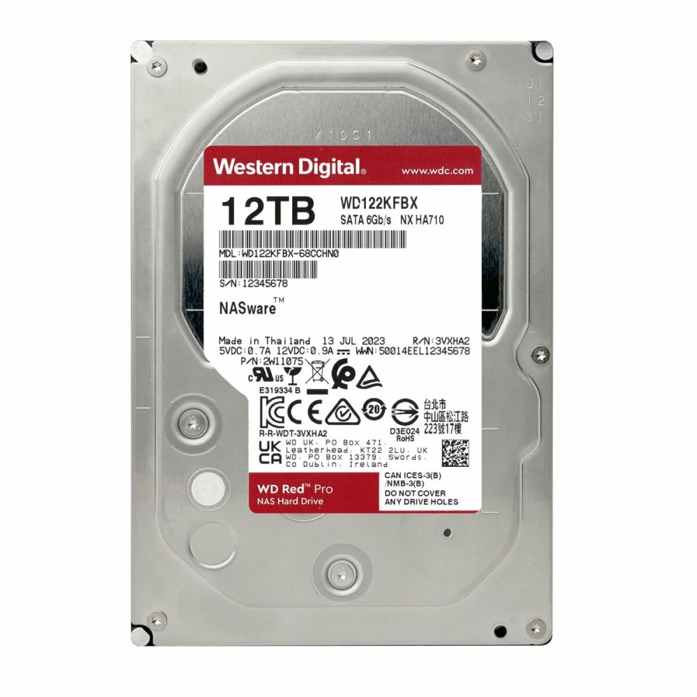 Festplatte Western Digital WD122KFBX 3,5" 12 TB
