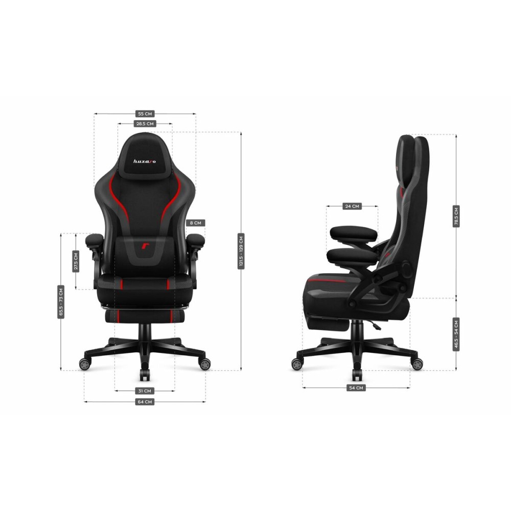 Chaise de jeu Huzaro HZ-FORCE 4.6 CARBON