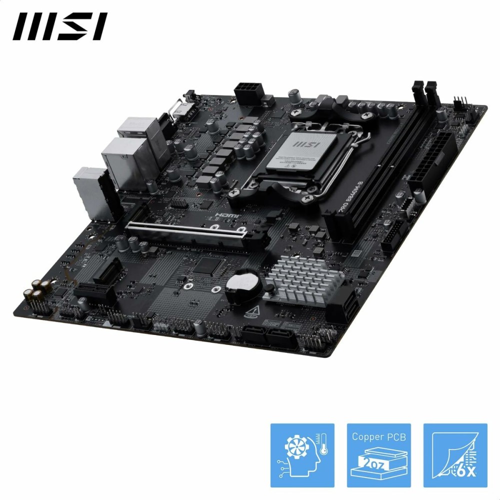 Carte Mère MSI PRO B840M-B AMD AM5 AMD