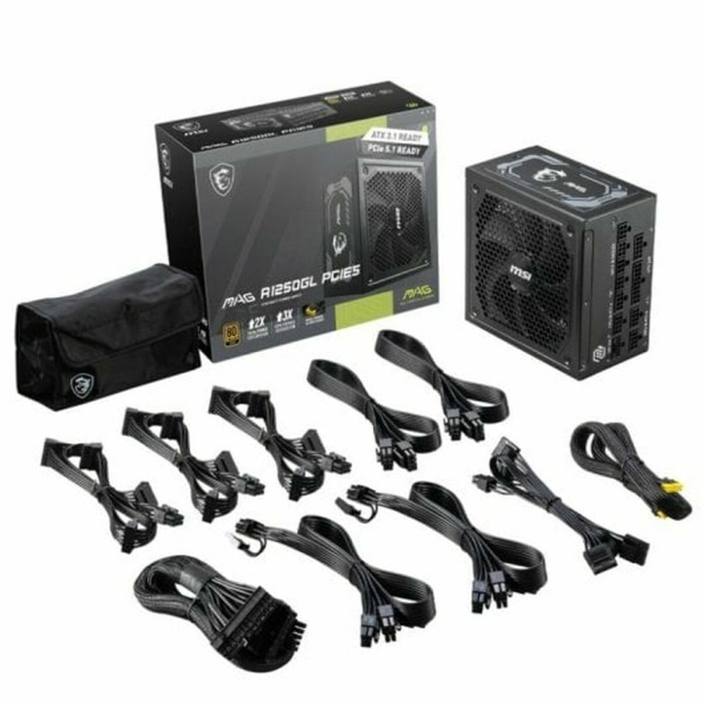Bloc d’Alimentation MSI 306-7ZP9A11-CE0 1200 W ATX 80 Plus Gold