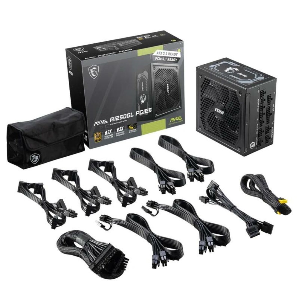 Power supply MSI 306-7ZP9A11-CE0 1200 W ATX 80 Plus Gold