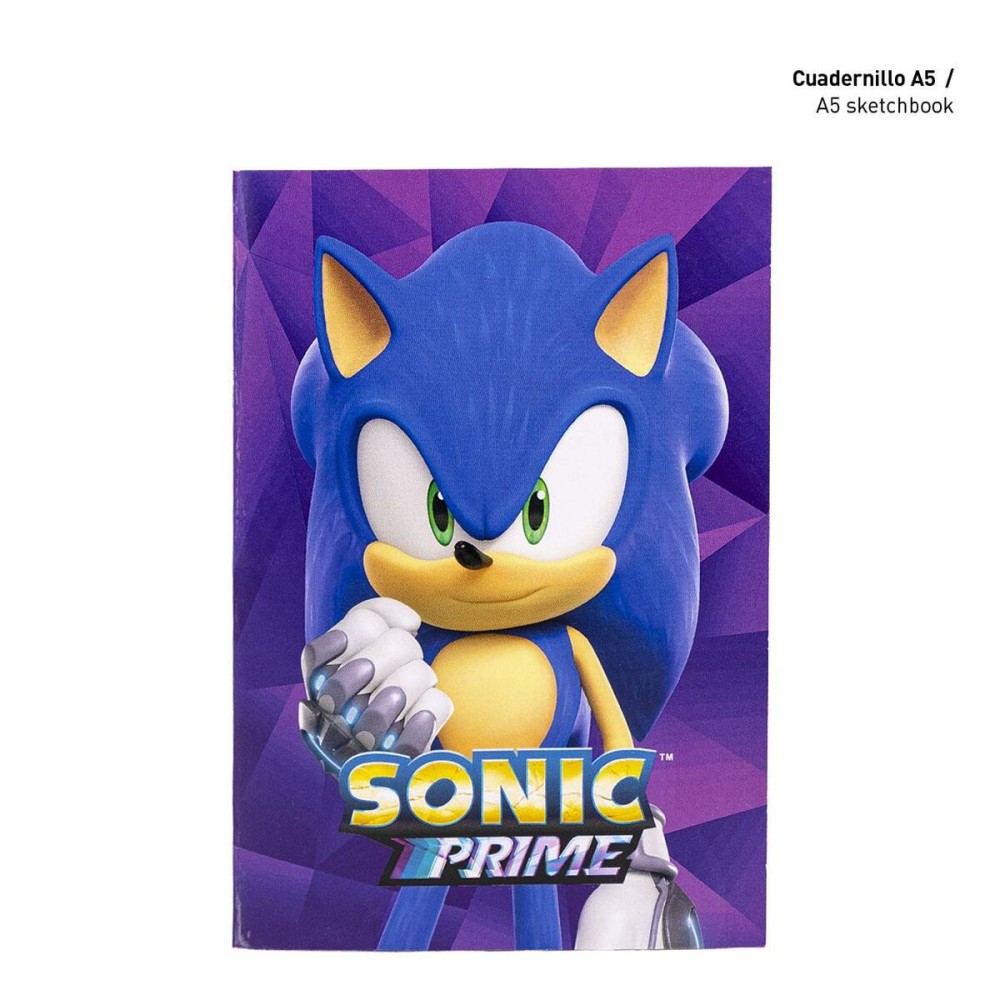 Stationery Set Sonic Purple