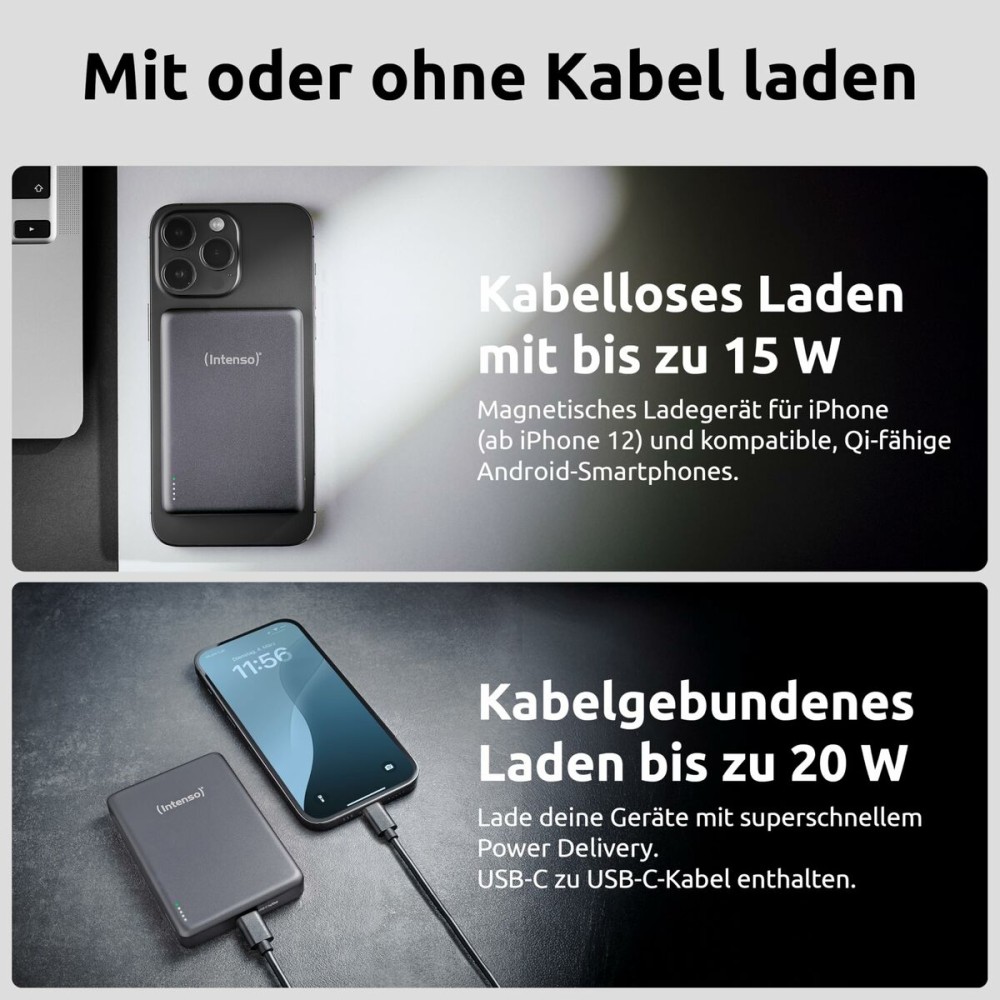 Powerbank INTENSO MW10000 10000 mAh Grey