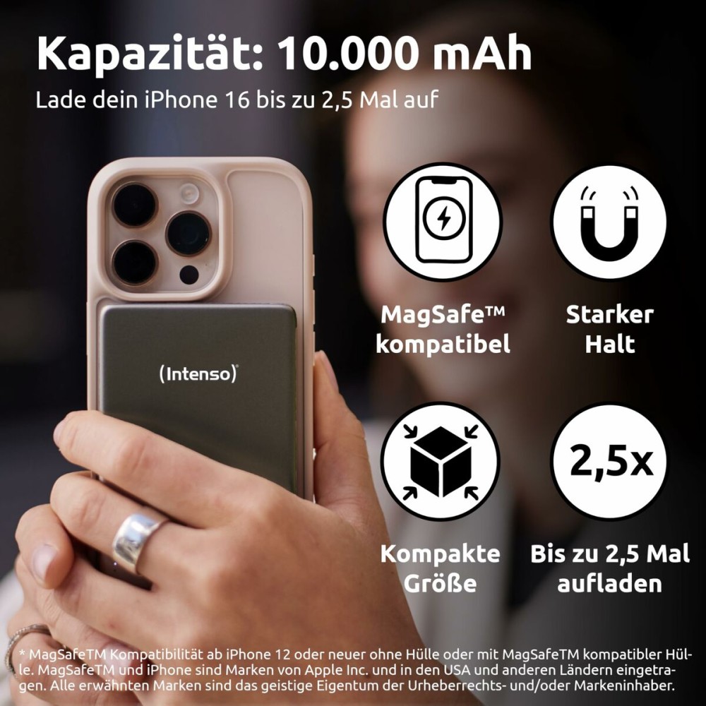 Powerbank INTENSO MW10000 10000 mAh Grey