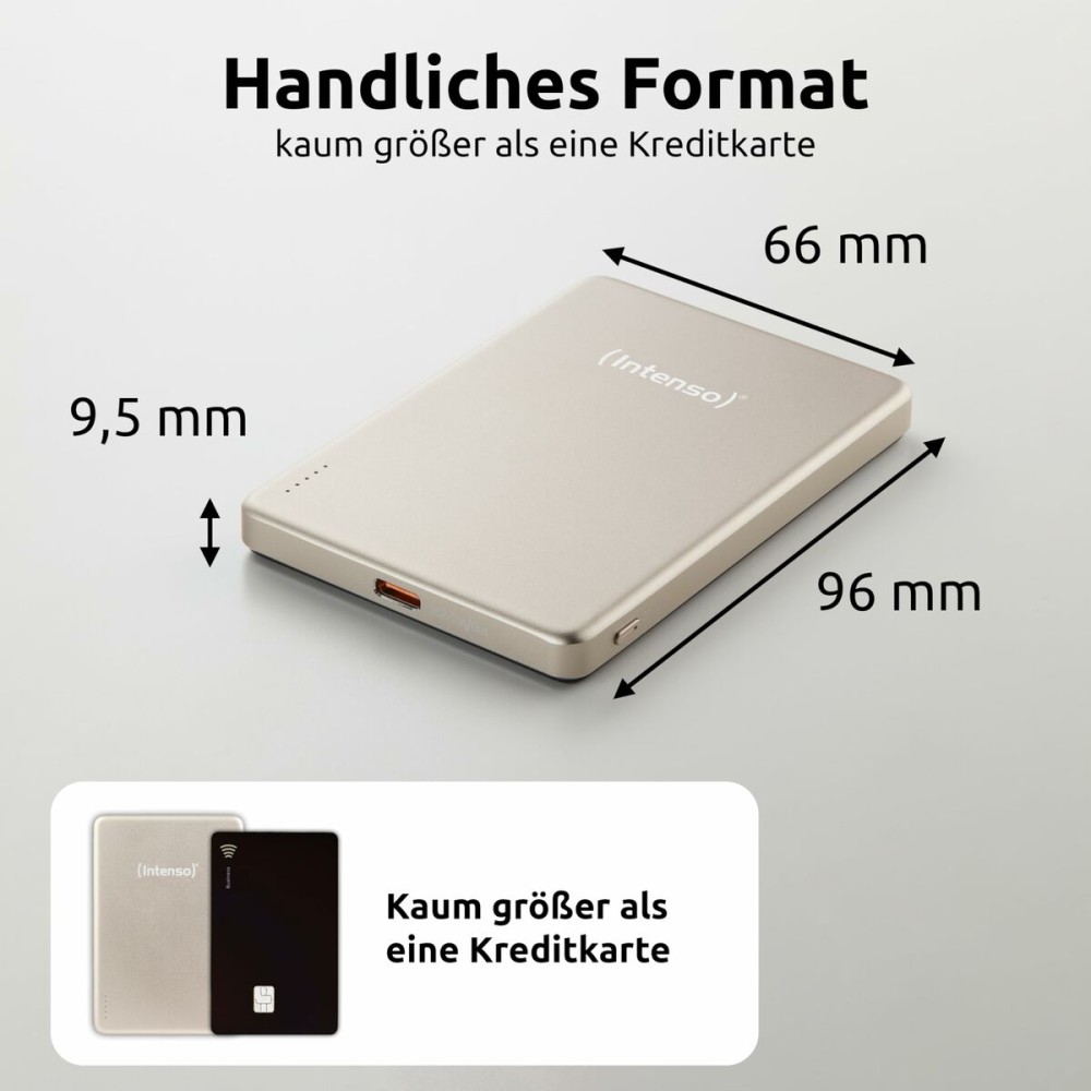 Powerbank INTENSO MW5000 MagSafe 5000 mAh Champagne