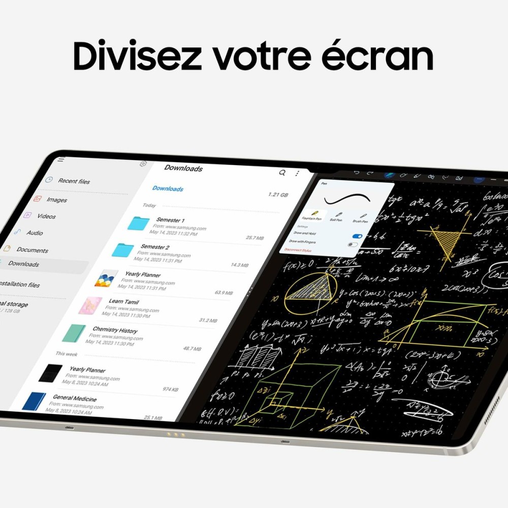 Tablet Samsung GALAXY TAB S9 11" Octa Core 8 GB RAM 128 GB Grau Stahl