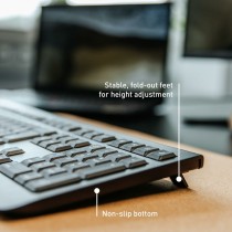 Clavier sans fil Cherry JK-3000ES-2 Noir Espagnol Qwerty