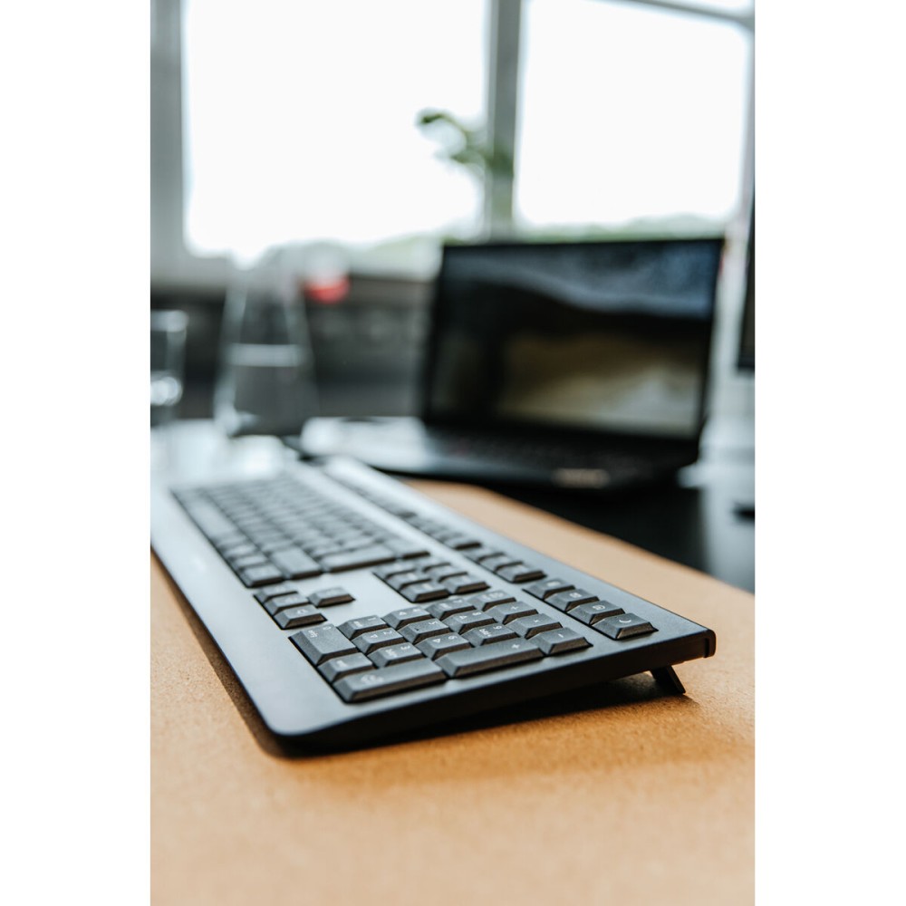 Drahtlose Tastatur Cherry JK-3000ES-2 Schwarz Qwerty Spanisch