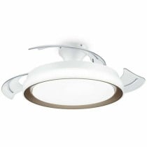 Deckenventilator mit Lampe Philips 929004081801 Weiß Gold Metall