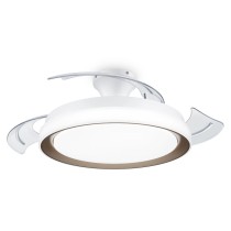 Deckenventilator mit Lampe Philips 929004081801 Weiß Gold Metall