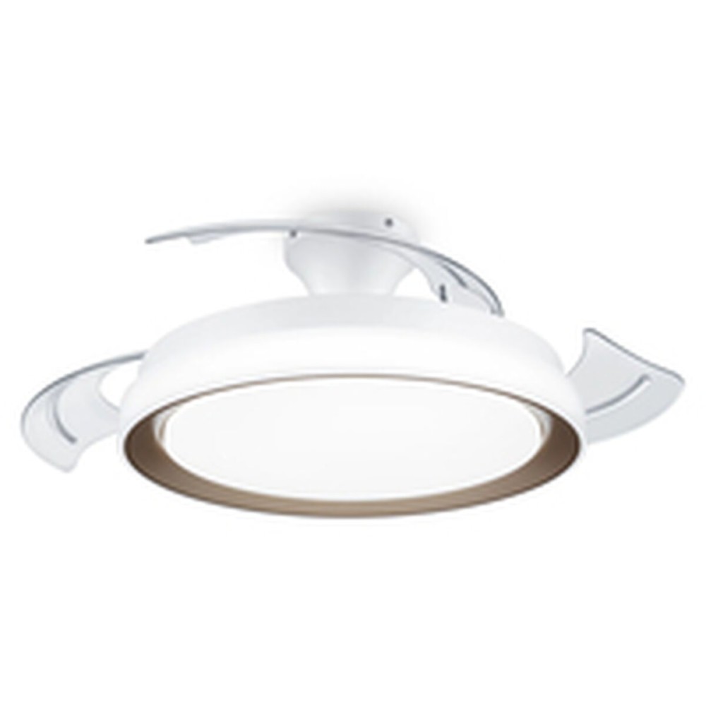 Deckenventilator mit Lampe Philips 929004081801 Weiß Gold Metall