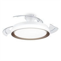 Deckenventilator mit Lampe Philips 929004081801 Weiß Gold Metall