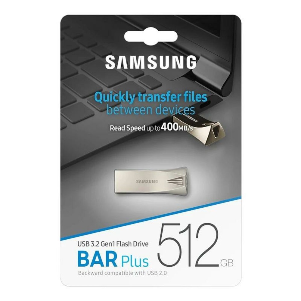 USB Pendrive Samsung MUF-512BE3/APC 512 GB Champagner Silberfarben