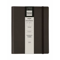 Diary Finocam DUOBAND Black A5 15,5 x 21,2 cm 2025-2026