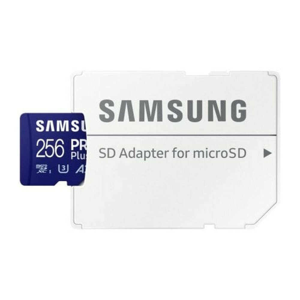 Micro SD Memory Card with Adaptor Samsung MicroSDHC PRO Plus 256GB