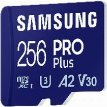 Carte Mémoire Micro SD avec Adaptateur Samsung MicroSDHC PRO Plus 256GB