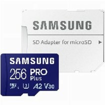 Micro SD Memory Card with Adaptor Samsung MicroSDHC PRO Plus 256GB