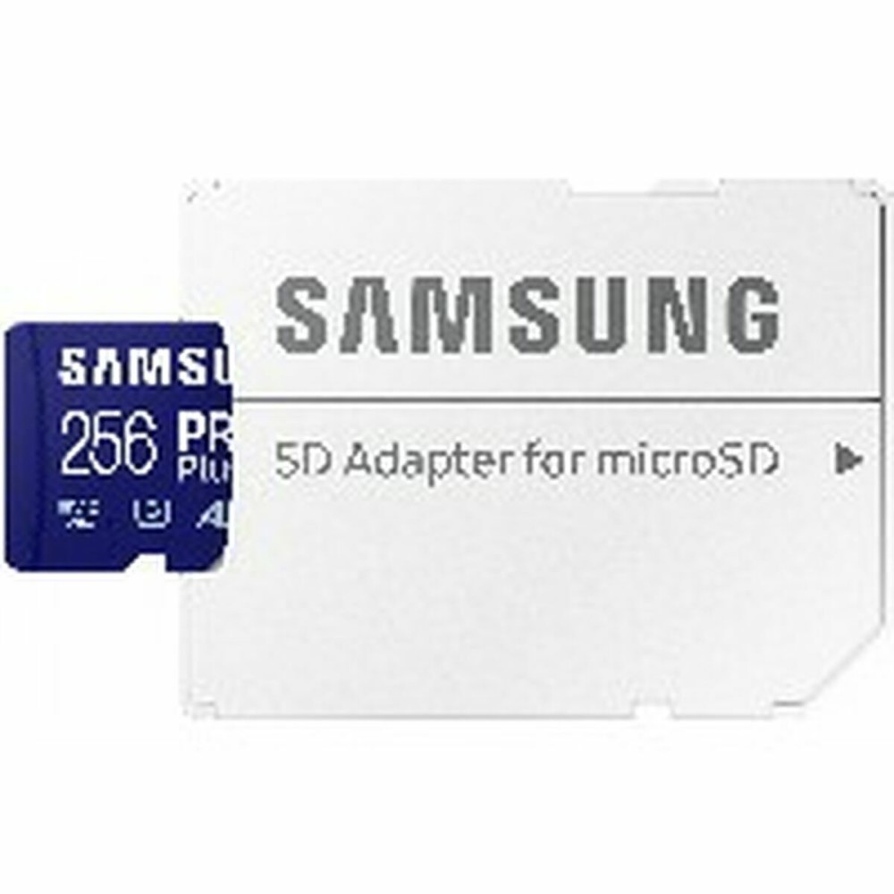 Micro SD Memory Card with Adaptor Samsung MicroSDHC PRO Plus 256GB