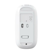 Souris sans-fil CoolBox Ratón W02-IA Blanc Gris 1600 dpi