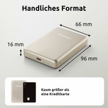 Powerbank INTENSO MW10000 MagSafe 10000 mAh Champagne