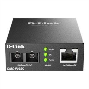 Hub USB D-Link DMC-F02SC Schwarz