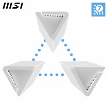 Router MSI 302-8ZD21EE-000 Weiß