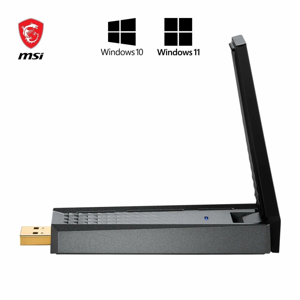 USB Adapter MSI AX1800 Schwarz