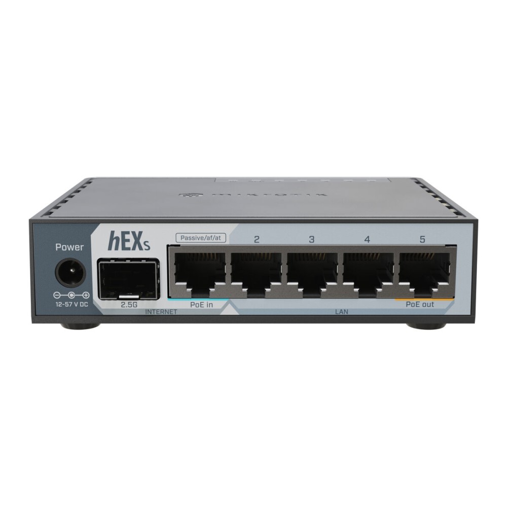 Router Mikrotik E60IUGS Noir RJ45 Ethernet LAN PoE x 1 USB 3.2 USB x 1