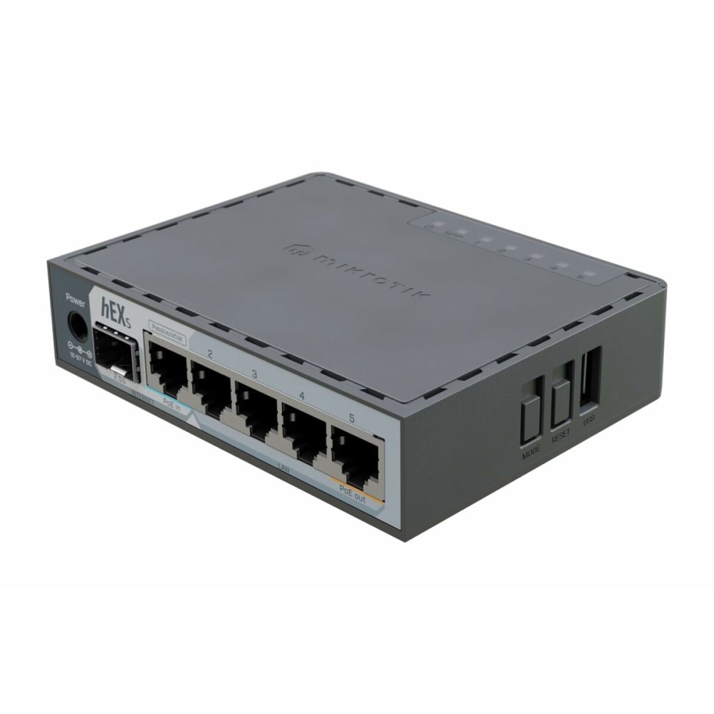 Router Mikrotik E60IUGS Noir RJ45 Ethernet LAN PoE x 1 USB 3.2 USB x 1