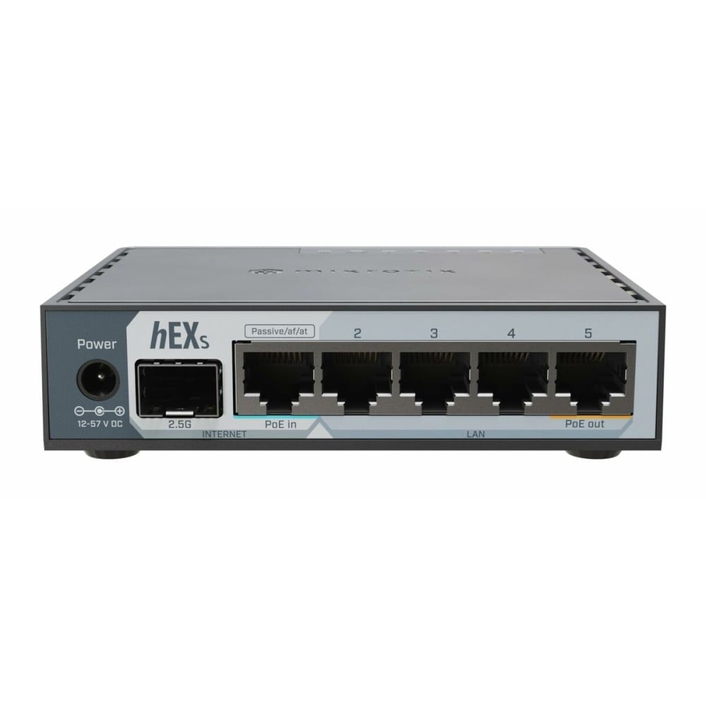 Router Mikrotik E60IUGS Noir RJ45 Ethernet LAN PoE x 1 USB 3.2 USB x 1