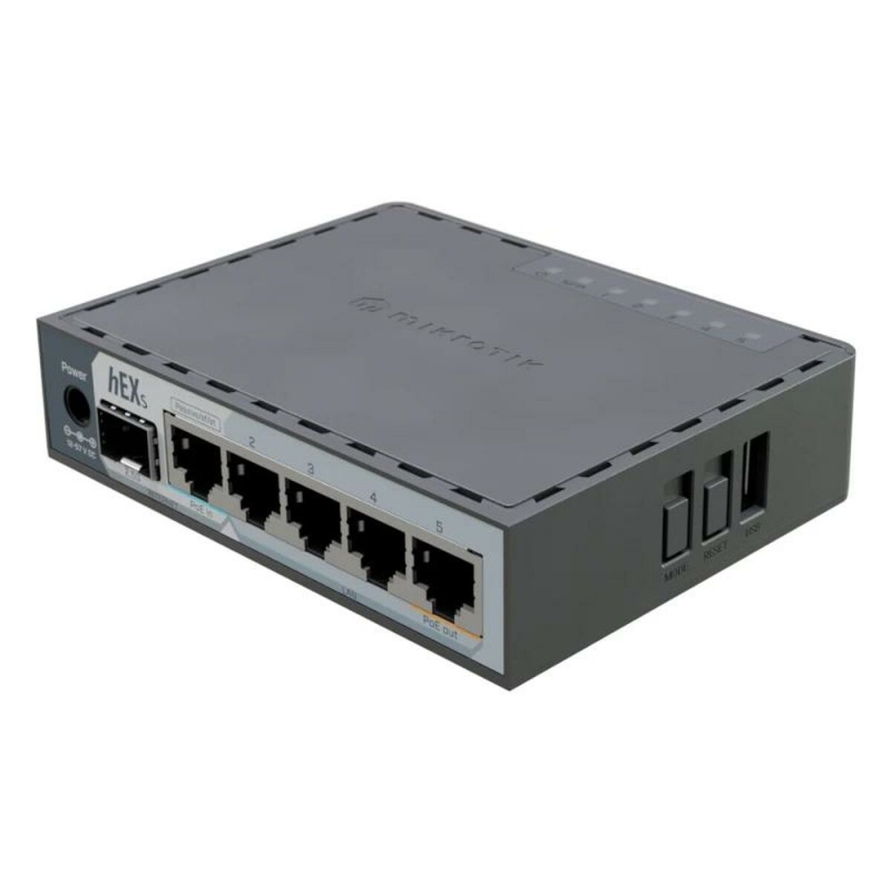 Router Mikrotik E60IUGS Noir RJ45 Ethernet LAN PoE x 1 USB 3.2 USB x 1