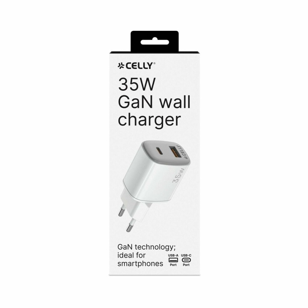 Wandladegerät Celly UPTC1USB1USBC35