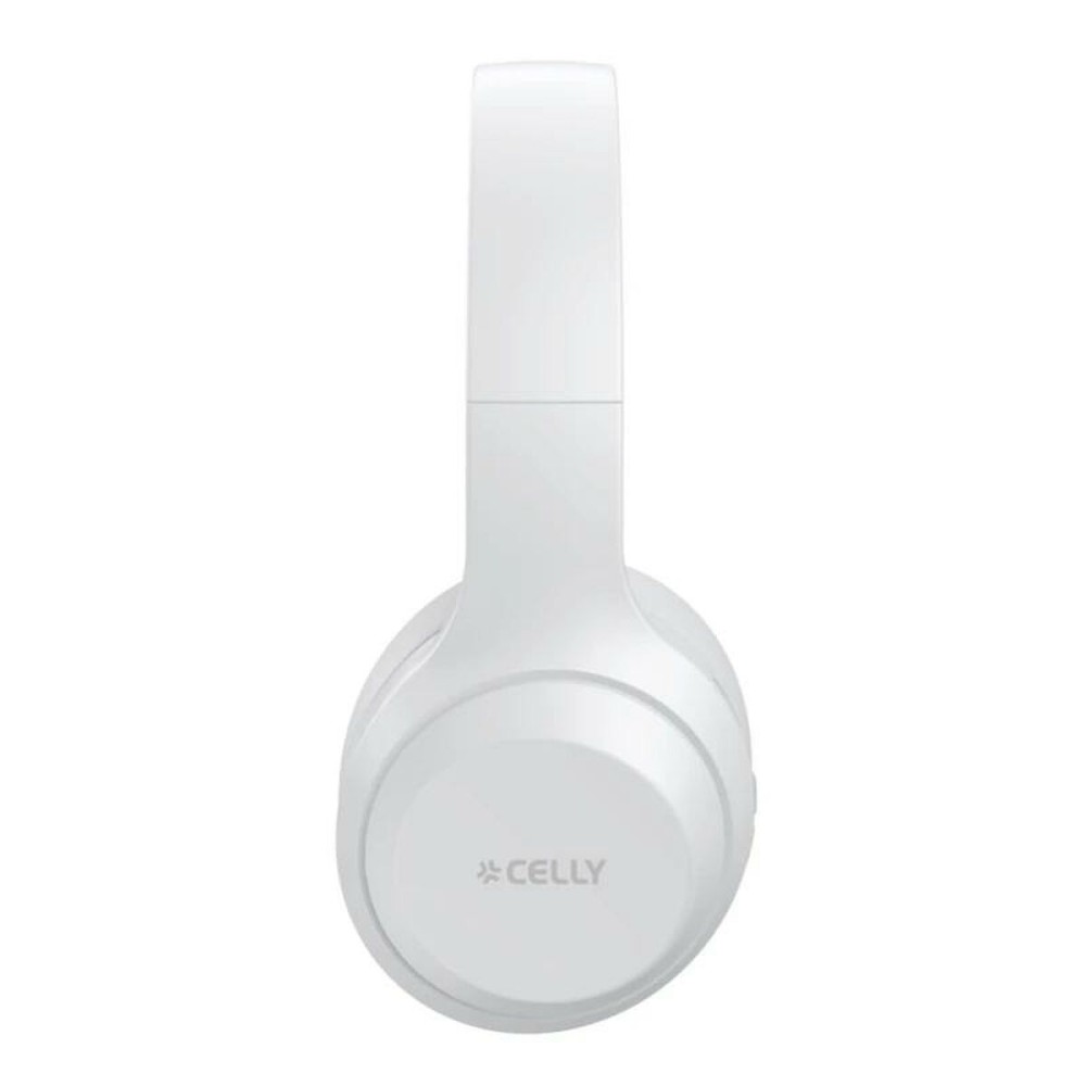 Drahtlose Kopfhörer Celly WAVEBEATWH Weiß