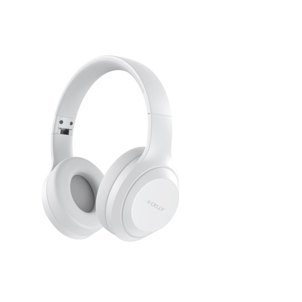 Drahtlose Kopfhörer Celly WAVEBEATWH Weiß