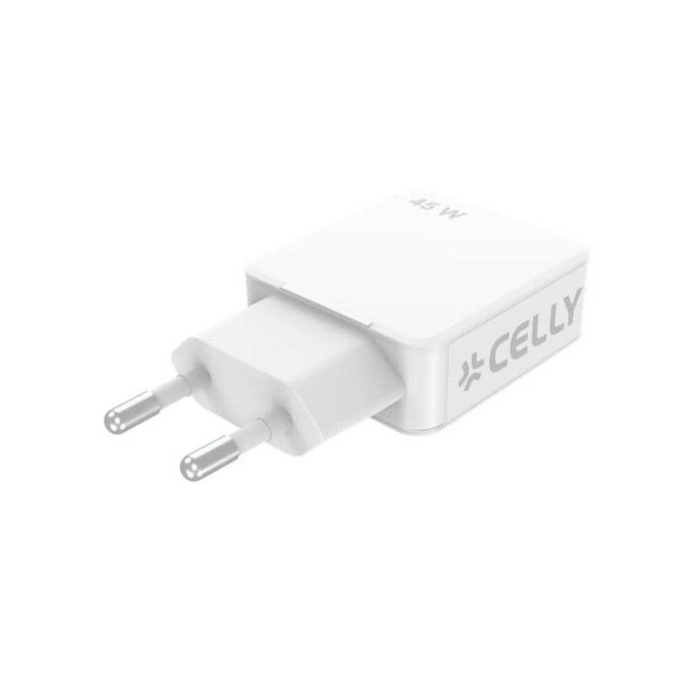 Wandladegerät Celly SLIMTC1C1A45WWH Weiß 45 W