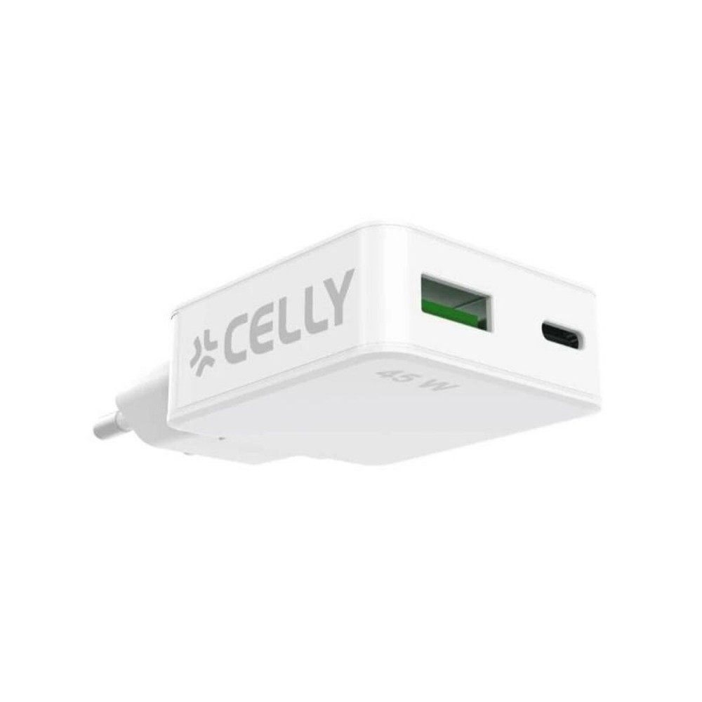 Wandladegerät Celly SLIMTC1C1A45WWH Weiß 45 W