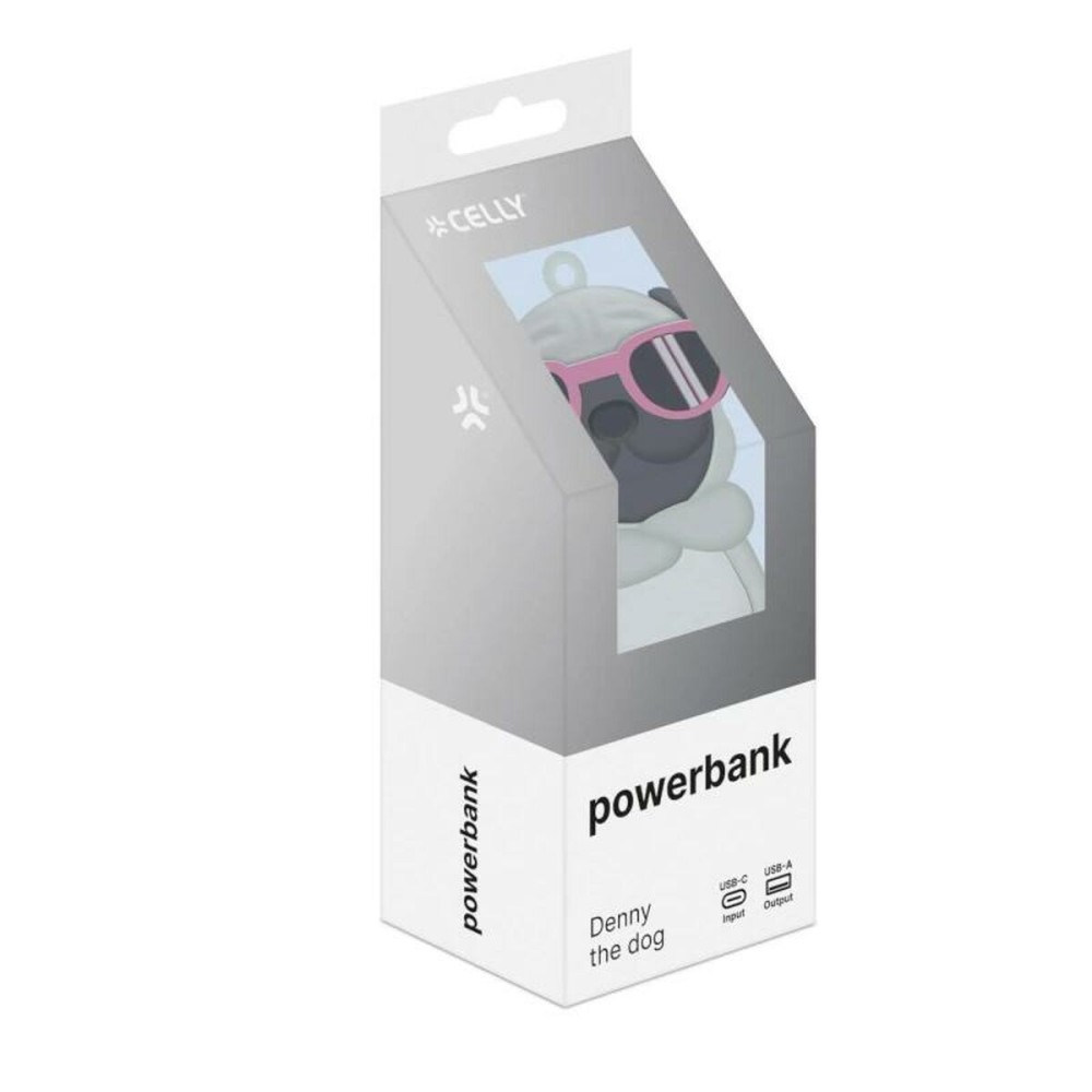 Powerbank Celly PBDOG Grey