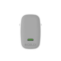 Wandladegerät Celly UPTC1USBC65WCTC Weiß