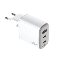 Wandladegerät Celly UPTC1USB2USBC65 Weiß