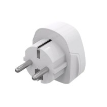 Wandladegerät Celly TRAVELADAPTER Weiß
