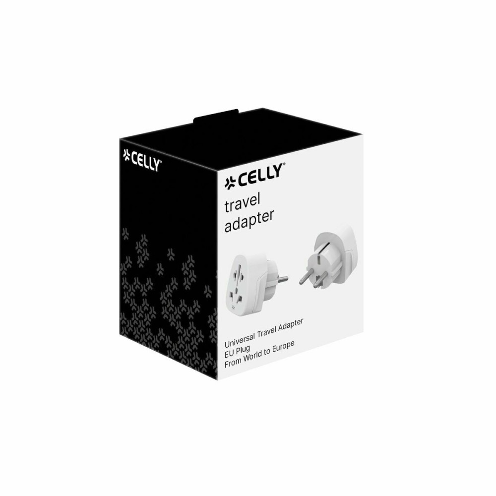 Wandladegerät Celly TRAVELADAPTER Weiß