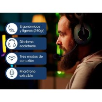 Headphones CoolBox COO-AUM-WB01-B