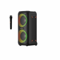 Tragbare Bluetooth-Lautsprecher Celly PARTYSPEAKERWLM Schwarz 4 W