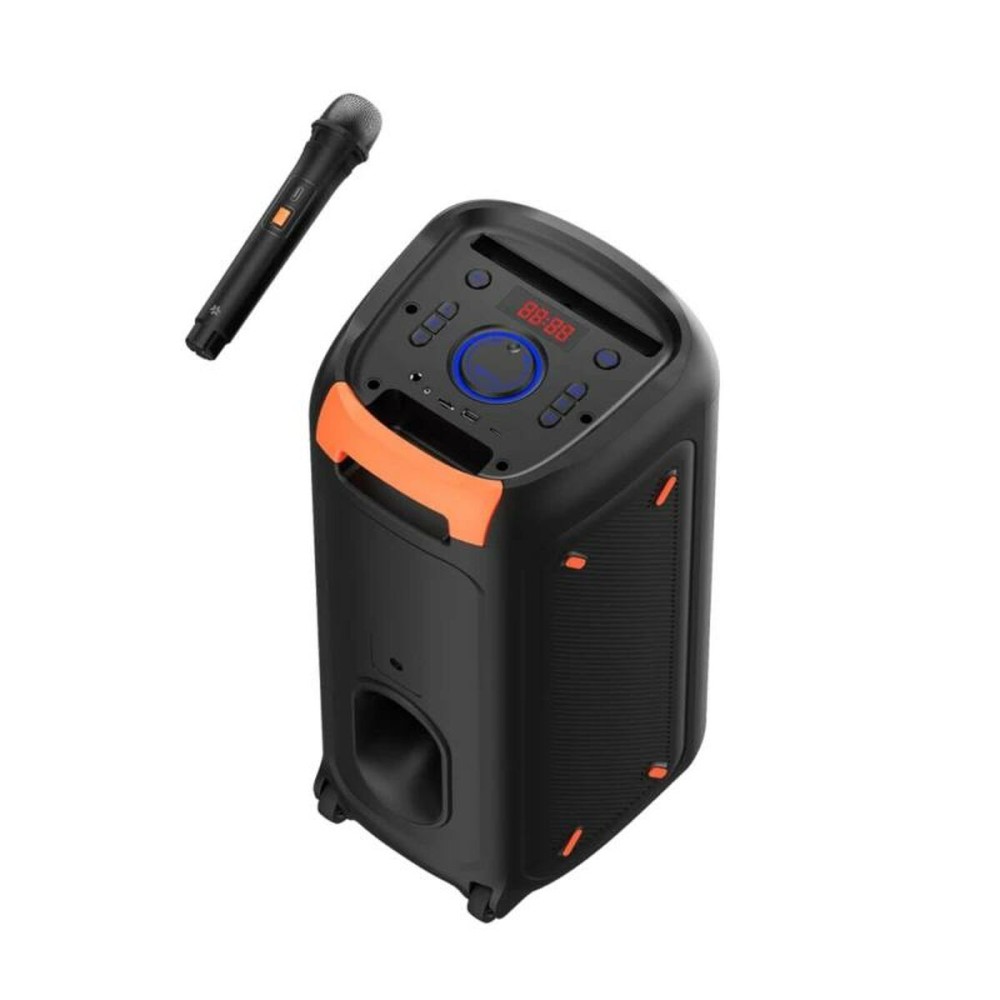 Tragbare Bluetooth-Lautsprecher Celly PARTYSPEAKERWLM Schwarz 4 W