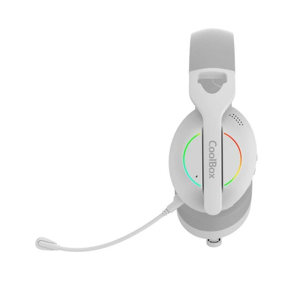 Headphones CoolBox COO-AUM-WB01-W