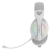 Headphones CoolBox COO-AUM-WB01-W
