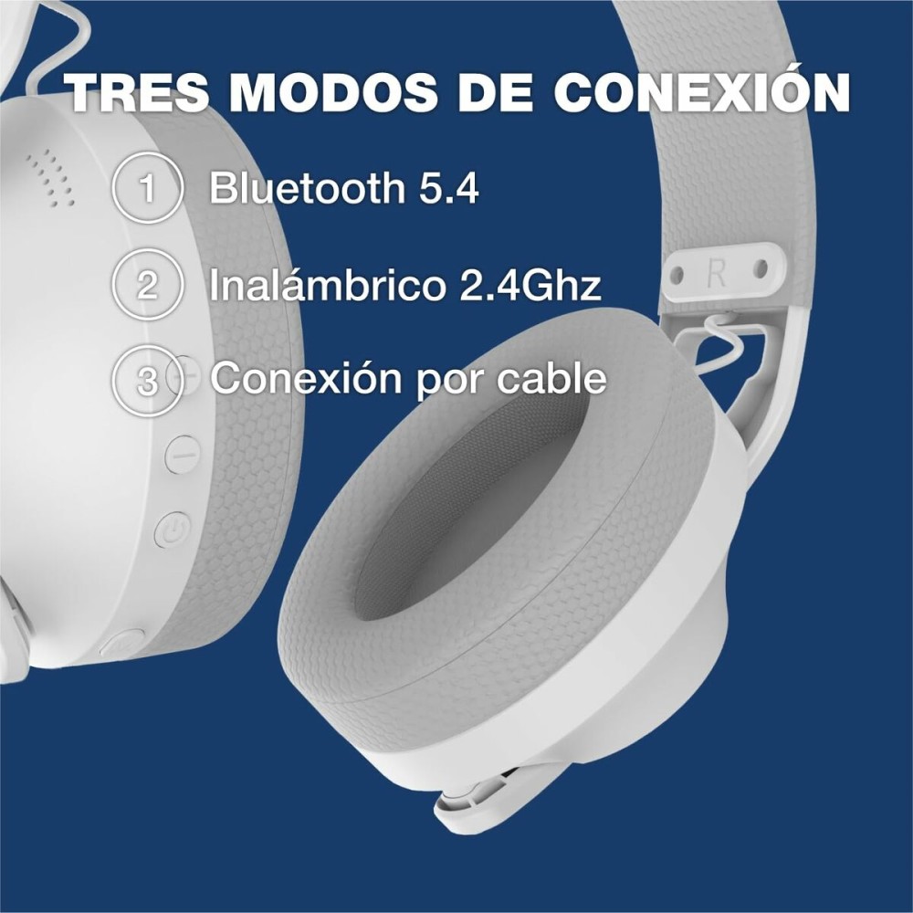 Kopfhörer CoolBox COO-AUM-WB01-W