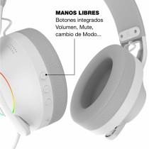 Headphones CoolBox COO-AUM-WB01-W