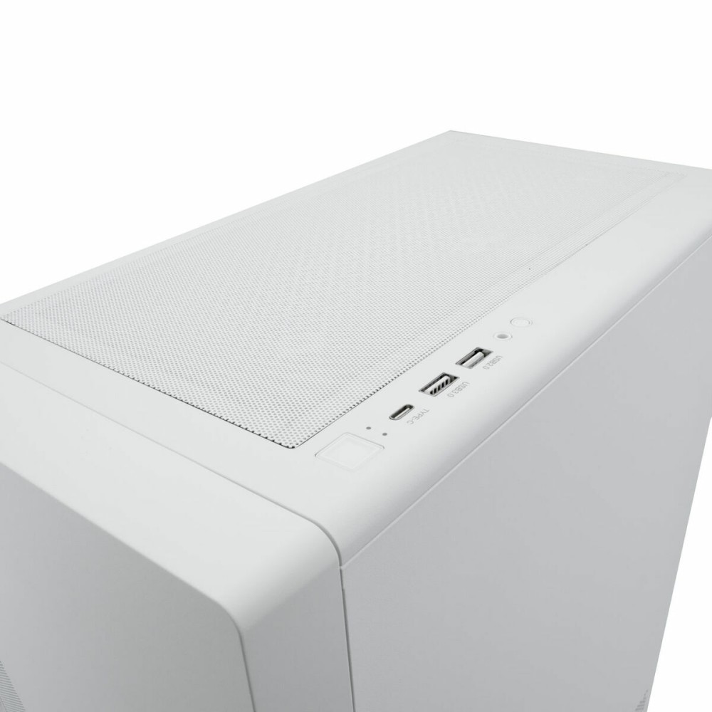 Boîtier ATX semi-tour CoolBox COO-CHA-GA450W-0 Blanc