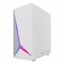 Boîtier ATX semi-tour CoolBox COO-CHA-GA450W-0 Blanc